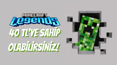 Duyduk duymadık demeyin! 40 TL'ye Minecraft!