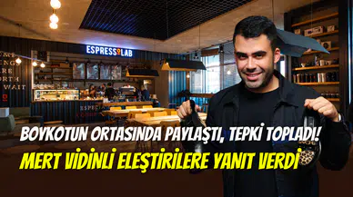 Espressolab paylaşımına tepki yağmıştı: Mert Vidinli sessizliğini bozdu