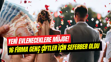 Evlenecek çiftlere büyük destek: 16 firmayla çeyiz indirimi anlaşması