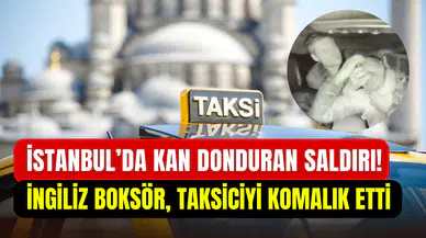 Eyüpsultan’da skandal olay: İngiliz boksör taksici komaya soktu