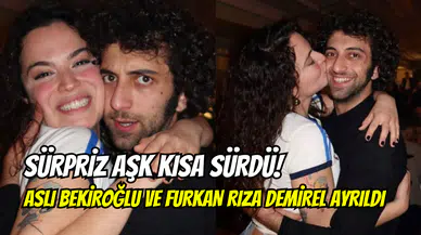 Galada alevlenen aşk çabuk söndü: Aslı Bekiroğlu ile Furkan Rıza Demirel ayrıldı