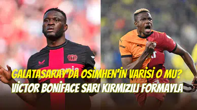 Galatasaray değil ‘’Nijeryasaray’’: Osimhen, arkadaşı Boniface’e Galatasaray forması hediye etti