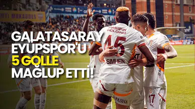 Galatasaray, Eyüpspor’u 5-1 Yenerek Önemli Bir Galibiyet Aldı