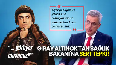 Giray Altınok'tan Sağlık Bakanı'na Sert Tepki: "Çocuğunu Kaybedenler Aile Değil mi?"