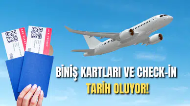 Havacılıkta Çığır Açan Değişiklik: Biniş Kartları ve Check-in Tarih Oluyor!
