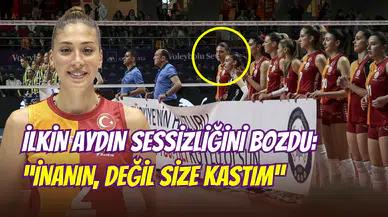 İlkin Aydın’dan polis haftası pankartı açıklaması: “İnanın, Değil Size Kastım”