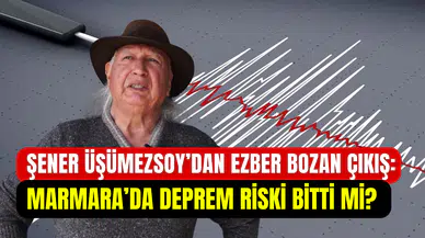 İstanbul depremini bilen Şener Üşümezsoy’dan yeni uyarı: ‘’Bu üç ile dikkat’’