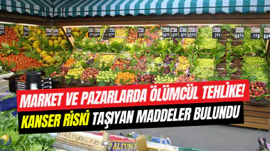 İstanbul’da market ve pazarlarda ‘zehirli’ tehlike: Ürünlerin yarısından fazlasında pestisit var