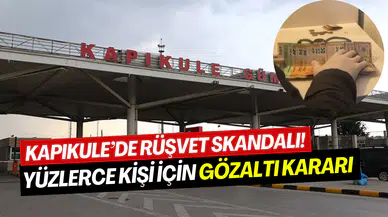 Kapıkule Sınır Kapısı’nda rüşvet operasyonu: 38 memur gözaltına alındı