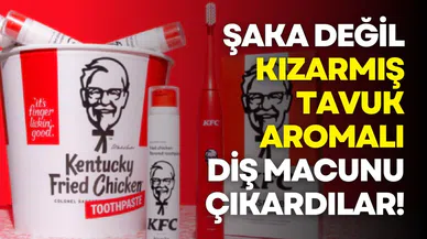 KFC'den kızarmış tavuk aromalı diş macunu!