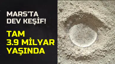 Kızıl Gezegen’in sırları aydınlanıyor: Perseverance, Mars’ta 3.9 milyar yıllık kayaç keşfetti