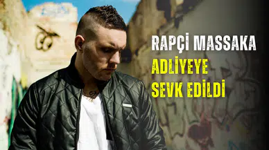 Klibinde suç örgütü liderini övmüştü: Rapçi Massaka adliyeye sevk edildi