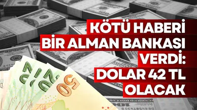 Commerzbank’tan dolar/TL tahminine yukarı yönlü revize: 2026 sonu için 46 TL!