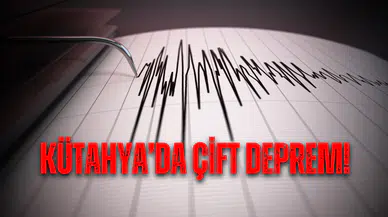 Kütahya’da Simav beşik gibi sallandı: 4,5 ve 3,9 Büyüklüğünde çift deprem