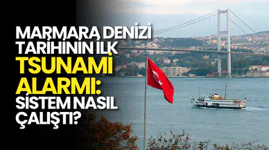 Marmara'da Bir İlk: 6 Dakikada Gelen Tsunami Alarmı!