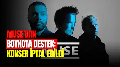 Muse’dan boykota destek: "İstanbul’daki gösterimizi erteledik, 2026'da görüşmek üzere"