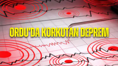 Ordu Ünye’de 3,4 büyüklüğünde bir deprem meydana geldi
