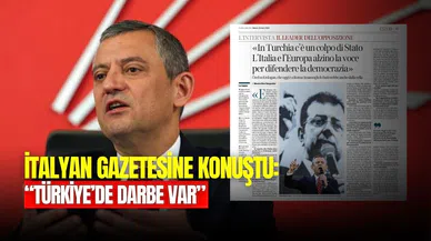 Özgür Özel, Recep Tayyip Erdoğan’ın İtalya’da olduğu gün, İtalya’nın en büyük gazetesine konuştu