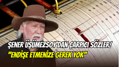 Prof. Dr. Şener Üşümezsoy’dan dikkat çeken sözler: ‘’Beni tebrik etmeniz gerekiyor’’