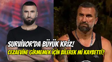 Survivor’da Hikmet Tuğsuz krizi: Tutuklanmamak için oyunu bilerek mi kaybetti?