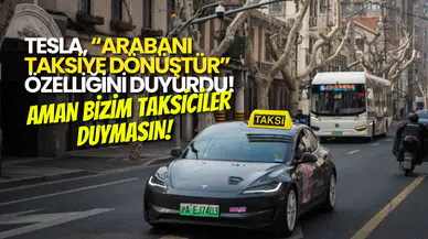 Tesla, "Arabanı Taksiye Dönüştür" Özelliğini Duyurdu!