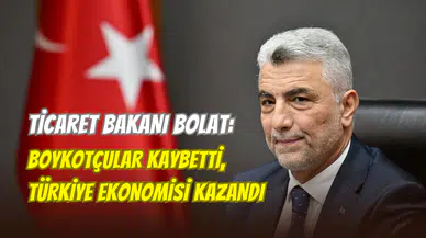 Ticaret Bakanı Ömer Bolat: ‘’1 Nisan’da 2 Nisan’ın 2 katı alışveriş yapıldı’’