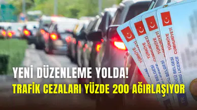 Trafik suçlarına yaptırımlar ağırlaşıyor: Kırmızı ışık ve hız ihlali yapanlar yandı