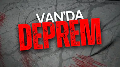 Van'da Peş Peşe İki Deprem!