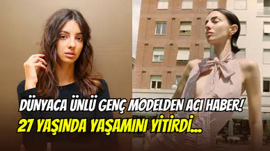 Versace’ın yıldızı moda dünyasını yasa boğdu: Manken Lucy Markovic 27 yaşında hayatını kaybetti