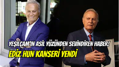 Yeşilçam efsanesi Ediz Hun kanseri yendiğini açıkladı
