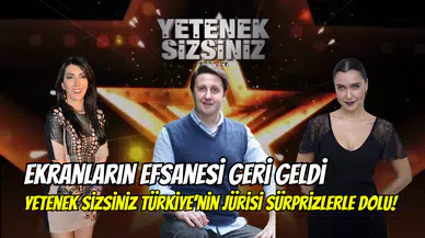 Yetenek Sizsiniz Türkiye yeniden başlıyor: Jüri üyeleri resmen açıklandı