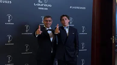 Olimpiyatlarda taklidini yapmıştı: Duplantis, idolü Yusuf Dikeç ile buluştu!