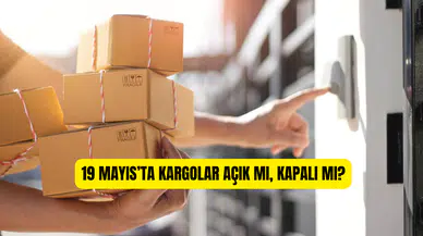 19 Mayıs’ta kargolar açık mı, kapalı mı? PTT, Aras, Yurtiçi, MNG kargo bugün çalışıyor mu?