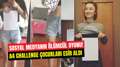 A4 Challenge akımının ölümcül tehlikesi: Gençlerde yeme bozukluğu yaratıyor
