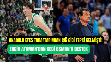 Anadolu Efes taraftarı tepki göstermişti: Cedi Osman’dan yanıt geldi