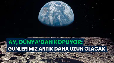 Ay kaçıyor, günler uzuyor: Gelecekte günler 25 saat olabilir