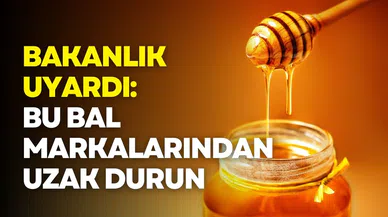 Bakanlık uyardı: Bu bal markalarından uzak durun