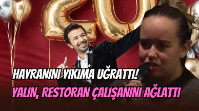 Çimen Şov’da bomba iddia: Şarkıcı Yalın, restoran çalışanını ağlattı