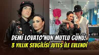 Demi Lovato’nun rüya gibi düğünü: Jordan Lutes ile evlendi