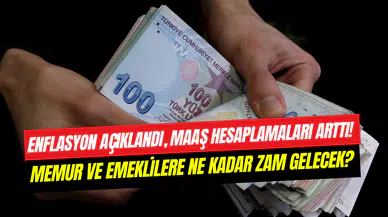 Enflasyon oranları, rakamları güncelledi:  Memur ve emekli maaşının dördüncü verisi netleşti