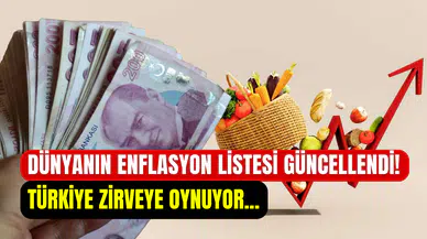 Enflasyonun en yüksek olduğu ülkeler: Türkiye ilk 5’te yer alıyor