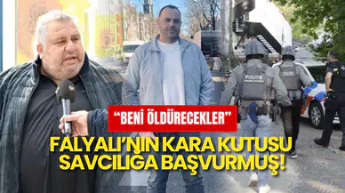 Falyalı’nın Kara Kutusu Susturuldu: Cemil Önal, Hollanda Savcılığına "Can Güvenliğim Yok" Demiş!
