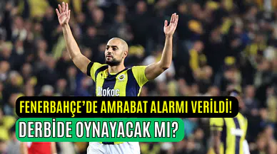 Fenerbahçe’de derbi alarmı: Sofyan Amrabat, Beşiktaş maçında oynayacak mı?