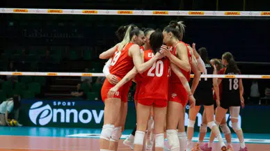 A Milli Kadın Voleybol Takımı, Almanya’yı 3-1 mağlup etti