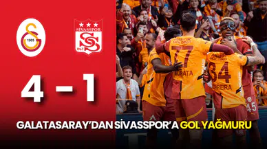 Galatasaray’dan Şampiyonluk Provası: Sivasspor’u 4-1’le Yendi!