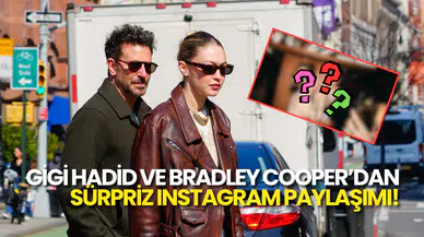 Gigi Hadid, Sevgilisi Bradley Cooper ile İlk Instagram Paylaşımını Yaptı!