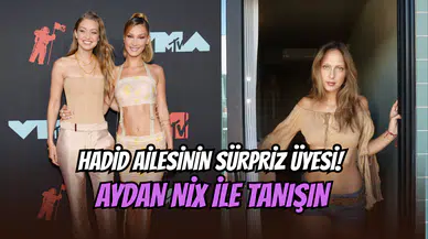 Hadid ailesinde bomba sır: Gigi ve Bella Hadid’in Aydan Nix adında bir kardeşi varmış