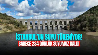İstanbul'un kaç günlük suyu kaldı? İstanbul baraj doluluk oranları açıklandı