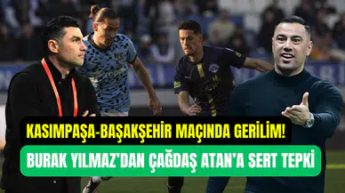 Kasımpaşa-Başakşehir maçında Serhat Süslü gerilimi: Burak Yılmaz, Çağdaş Atan’a sert çıkıştı