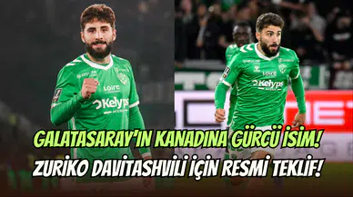 Kvaratskhelia’nın takım arkadaşı Galatasaray’a: Zuriko Davitashvili için resmi teklif yapıldı